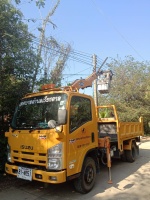 ซ่อมแซมโคมไฟฟ้าสาธารณะที่ชำรุดเสียหายบ้านทุ่งเกวียน (สวนป่า)