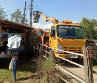 💡ซ่อมแซมระบบไฟฟ้าแสงสว่าง บ้านยางอ้อยเหนือ