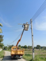 🔧ออกซ่อมแซมไฟฟ้าแสงสว่างบ้านยางอ้อย