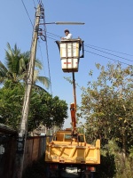 💡ซ่อมแซมระบบไฟฟ้าแสงสว่าง บ้านหัววัง วันที่ 5 กุมภาพันธ์ ...