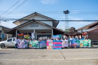 เทศบาลตำบลเวียงตาลออกรณรงค์ประชาสัมพันธ์เชิญชวนไปเลือกตั้งสมาชิกสภาและนายกเทศมนตรีตำบลเวียงตาล ...