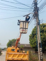 🛠ออกซ่อมแซมไฟฟ้าแสงสว่างบ้านหัววัง บ้านไชยยันต์